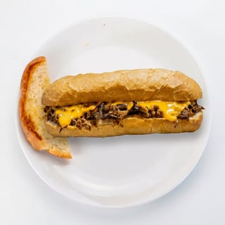 Philly Cheese Steak Sandwich