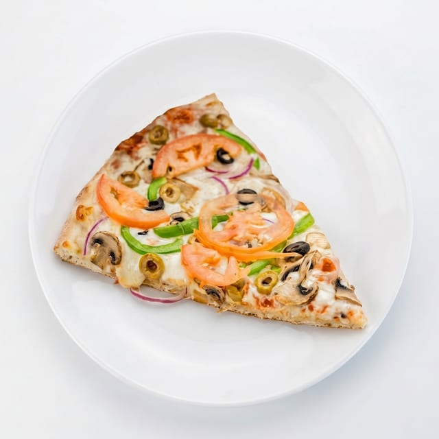 Vegetarian Supreme Slice.