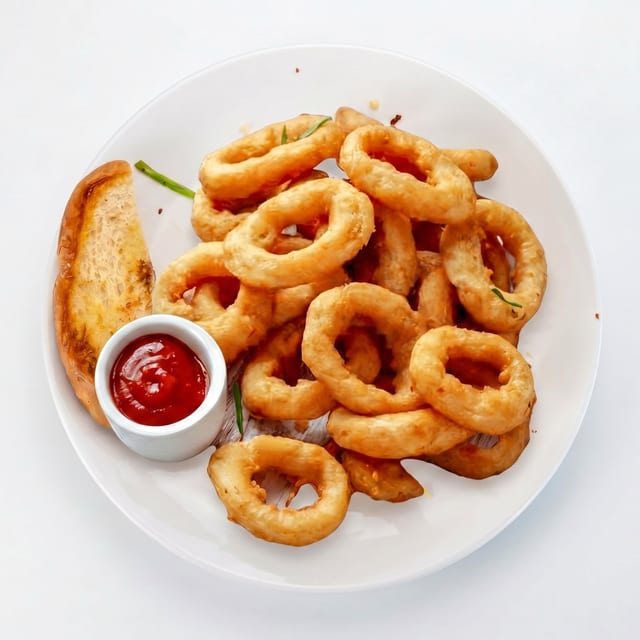 Basket Onion Rings.